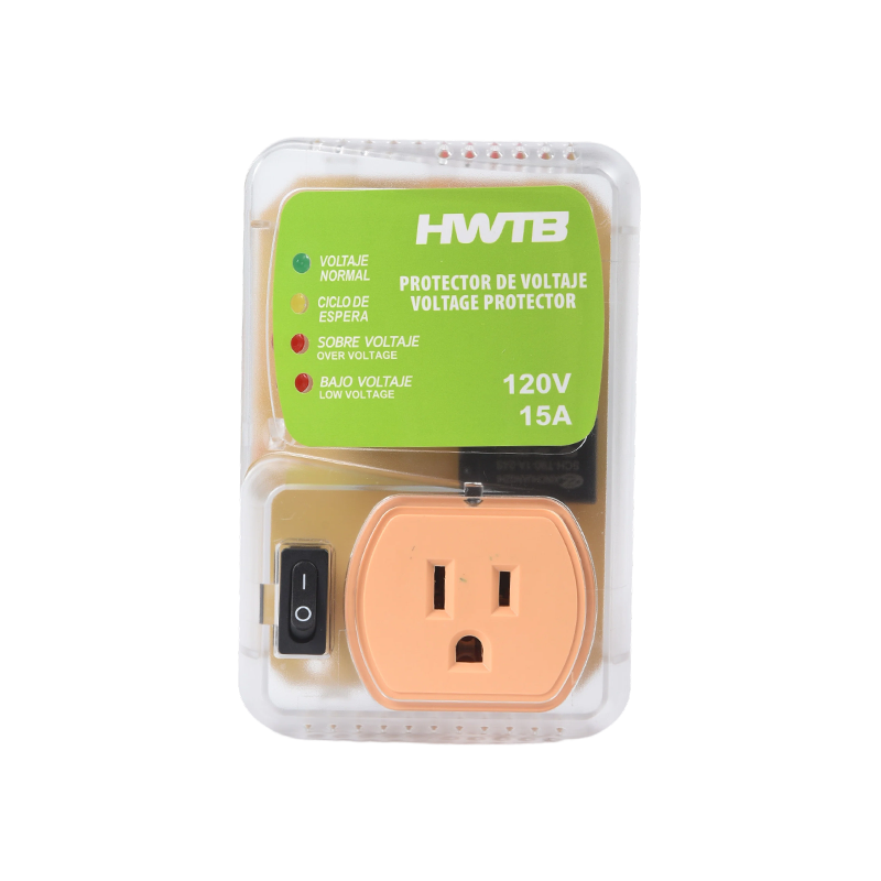 HWTB-V001-US 110V 15A Klimalar İçin Ayarlanabilir Gerilim Koruyucu